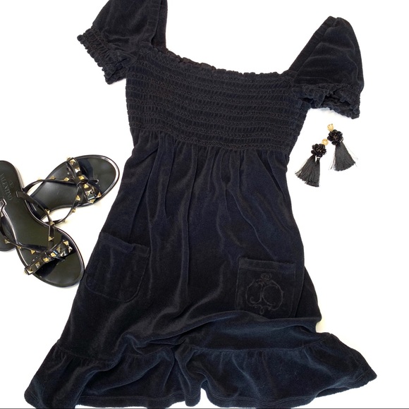 Juicy Couture Dresses & Skirts - Juicy Couture French Terry Cap-Sleeve Dress -Med